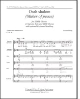 Oseh Shalom SSATB choral sheet music cover